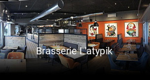Brasserie L'atypik réservation de table