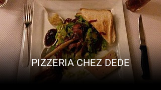 PIZZERIA CHEZ DEDE réservation de table