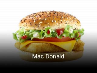 Mac Donald réservation