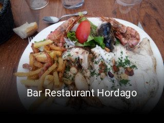 Bar Restaurant Hordago réservation de table