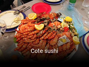 Réserver une table chez Cote sushi maintenant