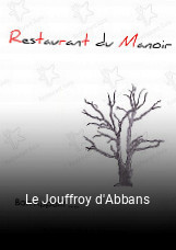 Le Jouffroy d'Abbans réservation en ligne