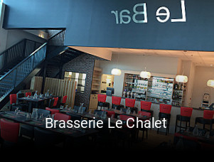 Réserver une table chez Brasserie Le Chalet maintenant