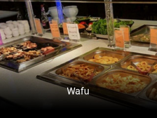 Wafu réservation de table