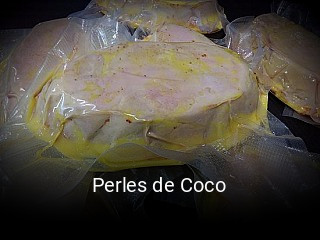 Perles de Coco réservation de table