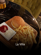 La Villa réservation de table