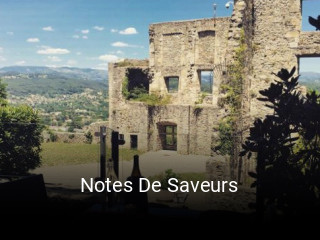 Notes De Saveurs réservation