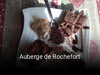 Auberge de Rochefort réservation de table