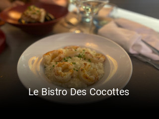 Le Bistro Des Cocottes réservation