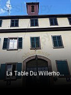 La Table Du Willerhof réservation en ligne