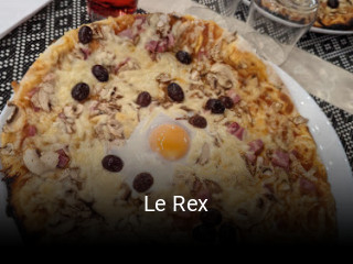 Réserver une table chez Le Rex maintenant
