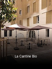 La Cantine Bio réservation de table