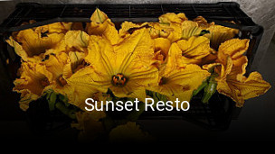 Sunset Resto réservation