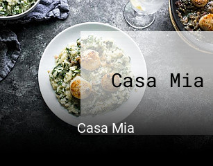 Casa Mia réservation de table