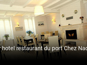 Bar hotel restaurant du port Chez Nadine réservation