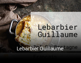 Lebarbier Guillaume réservation
