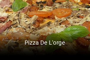Réserver une table chez Pizza De L'orge maintenant
