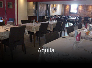 Aquila réservation de table