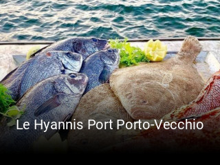Le Hyannis Port Porto-Vecchio réservation de table