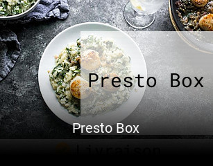 Presto Box réservation