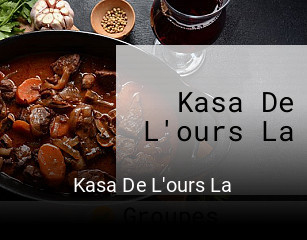 Kasa De L'ours La réservation en ligne