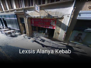 Lexsis Alanya Kebab réservation