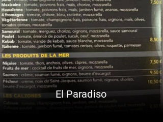 El Paradiso réservation