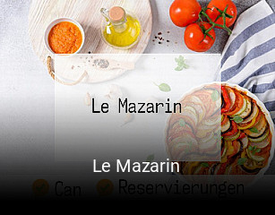 Le Mazarin réservation