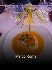 Marco Roma réservation de table