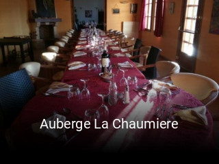 Auberge La Chaumiere réservation