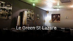 Le Green St Lazare réservation de table