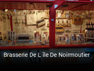 Réserver une table chez Brasserie De L île De Noirmoutier maintenant