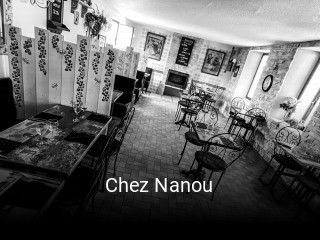 Chez Nanou réservation de table