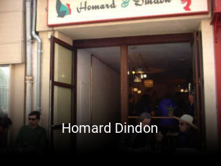 Homard Dindon réservation en ligne