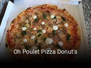 Oh Poulet Pizza Donut's réservation