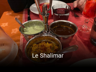 Le Shalimar réservation de table