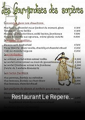Restaurant Le Repere des Sorcieres réservation de table