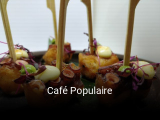 Café Populaire réservation