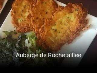 Auberge de Rochetaillee réservation de table