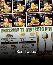 Bon Tacos réservation en ligne