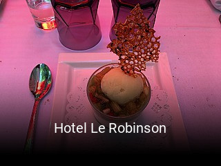 Hotel Le Robinson réservation de table