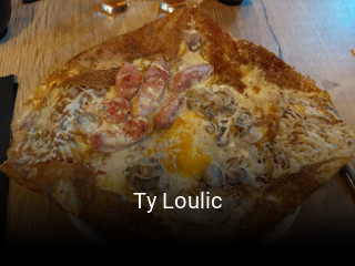 Ty Loulic réservation de table