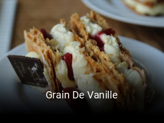Grain De Vanille réservation