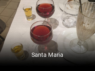 Santa Maria réservation de table