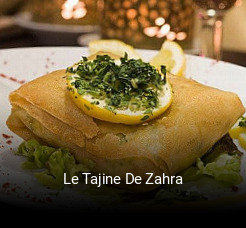 Le Tajine De Zahra réservation de table