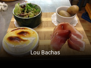 Lou Bachas réservation de table