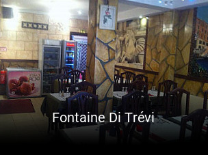 Fontaine Di Trévi réservation de table