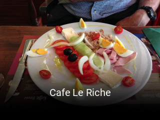 Cafe Le Riche réservation de table