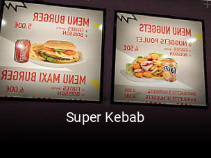 Réserver une table chez Super Kebab maintenant