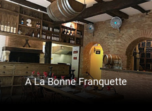 A La Bonne Franquette réservation de table